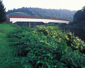 CB2-4 - Phillippii Covered Bridge-Phillippii, West Virginia